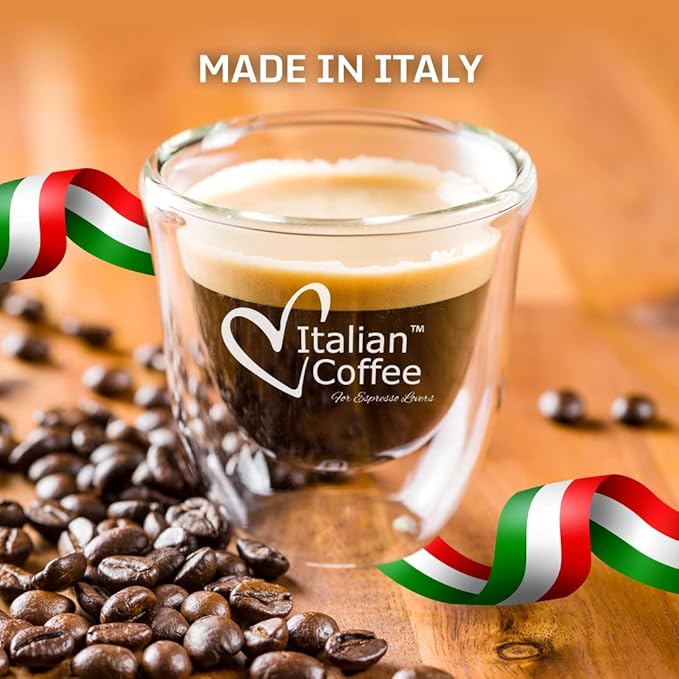 Italian Coffee capsules compatible with RIVO machines (Ristretto 1 Count (Pack of 200))