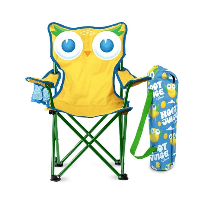 Hoot Juice Blueberry 24 Pack + Hoot Juice Kids Chair