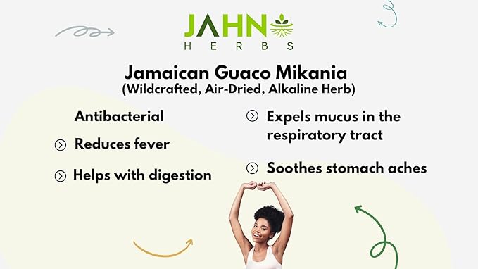 Jamaican Guaco Mikania (Wildcrafted Air-Dried Alkaline Herb)