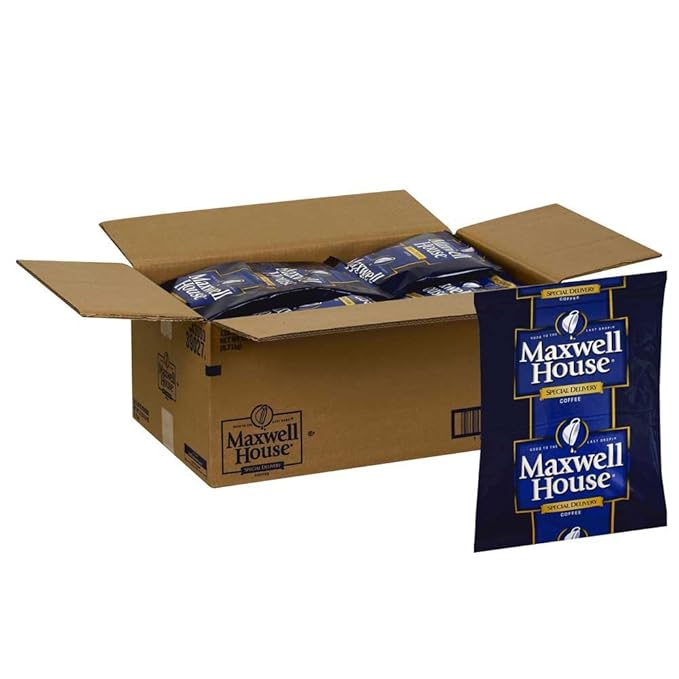 Maxwell House Special Delivery Ground Coffee - 1.8 oz. filter pack 112 packs per case