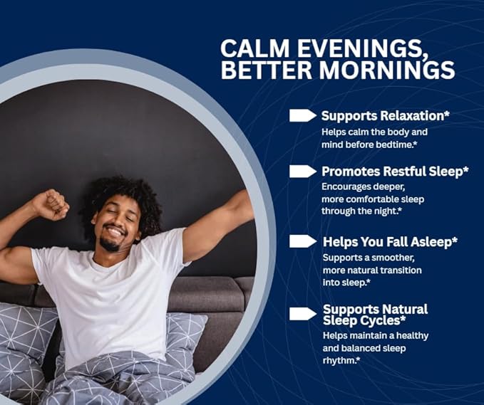 Sleep Guard Plus Promotes Relaxation &amp Restful Sleep Natural Sleep Support Supplement | Dietary Supplement - 2 Bottles