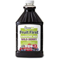 DrinkFit Fruit Smoothie | Real Fruit Puree Low Sugar Gluten:Free &amp Non:GMO Wildberry Smoothie Mix : Makes 32 Smoothies 64 Fl Oz (Wild Berry)