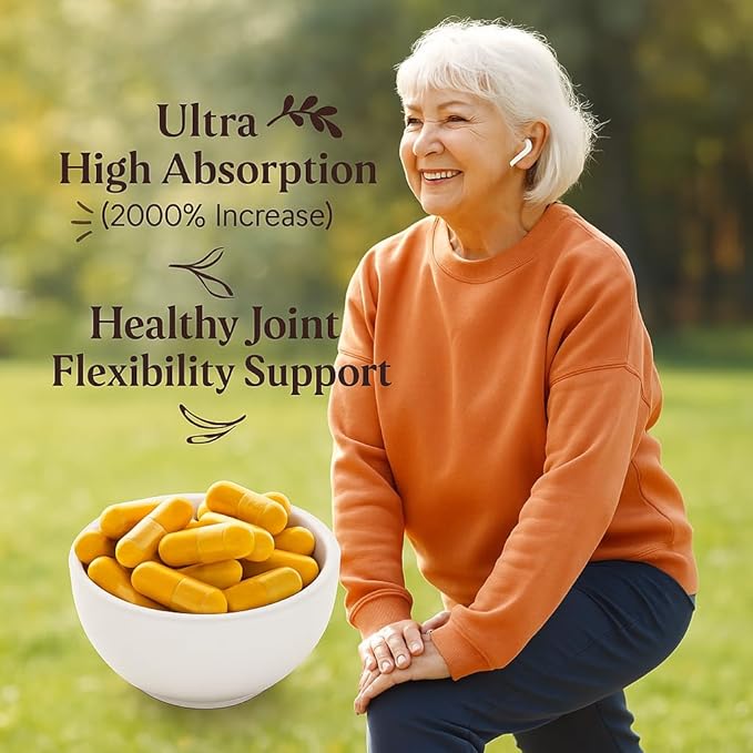 Me First Living Turmeric Curcumin 1000 mg 95% Curcuminoids Bioperine 10 mg 19x More Potent Than Others Increased Absorption Non-GMO Organic Turmeric Vegan Gluten Free 60 Capsules