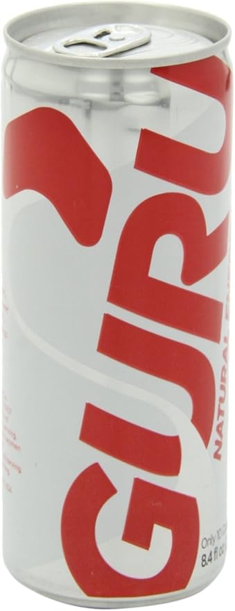 GURU Lite Natural Energy Drink 8.4 fluid-ounces (Pack of 12)