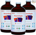 LIQUIDHEALTH Neurologic Focus Supplement - Brain Booster Nootropic Supplement for Cognitive Function Memory &amp Focus with Ginkgo Biloba Choline L-Theanine &amp Phosphatidylserine - USA Made (3