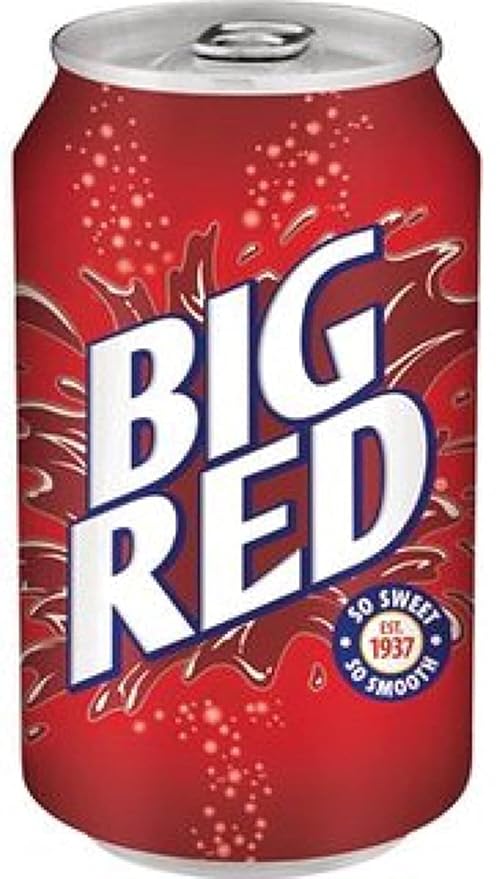 Big Red Cream Soda 12 oz Cans 48 Units