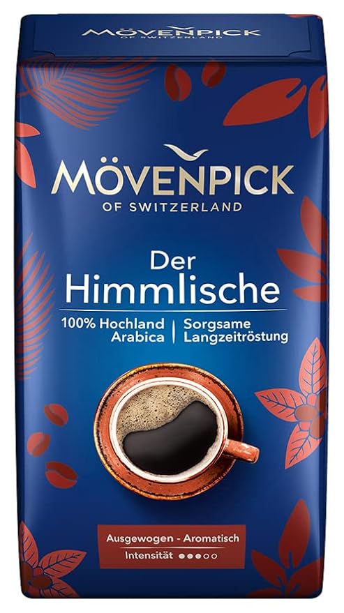 Mövenpick Himmlische Original German roast ground coffee 500g