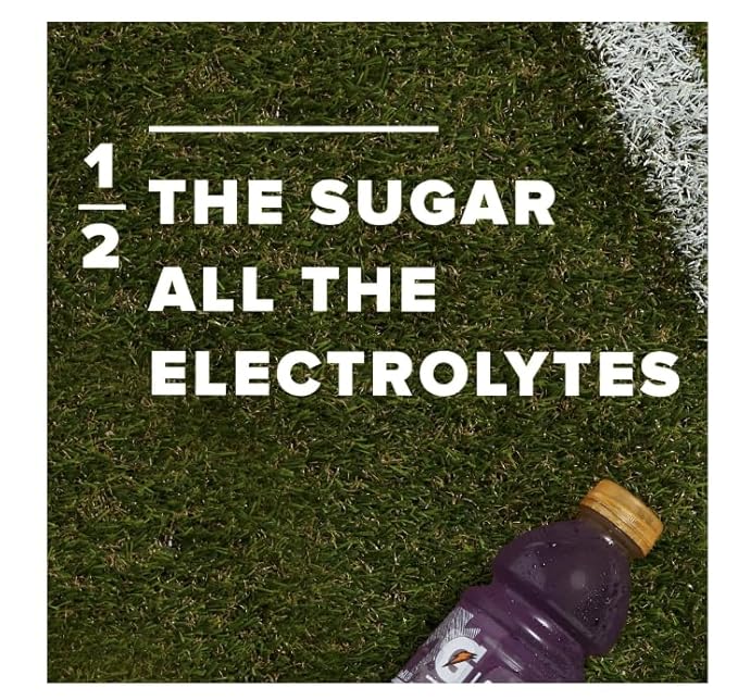 Low-Calorie Sports Drink Grape Flavor 20 Fl Oz Bottles (Pack of 8) – Electrolyte Thirst Quencher for Rehydration &amp Hydration Support.