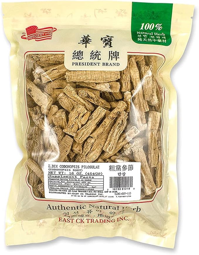 Bestliving Sweet Post Codonopsis Root - Dang Shen 1lb/16Ounces/454g Dried Radix Codonopsis 100% from Nature 党参 Order Packages by Mail from USA