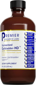 Premier Research Labs Fermented Gallbladder-ND - Gallbladder Cleanse Milk Thistle and Artichoke Extract Milk Thistle Liquid Drops Tincture Supplement with Antioxidants Turmeric - 8 Fl Oz Bottle