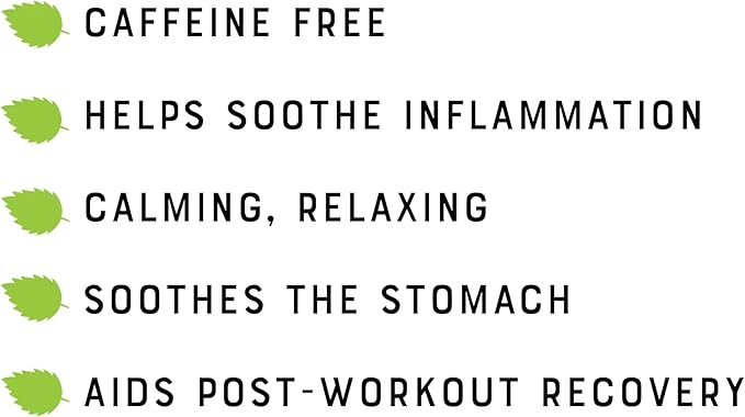 LOOSE LEAF Inflammation Relief Herbal Tea Soothing Caffeine Free Organic Tea Blend for Stress and Inflammation