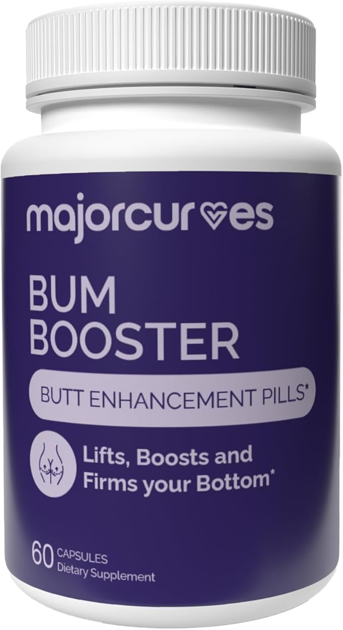 Bum Booster Pills – Butt Enhancement for Women Booty Growth Capsules for Bigger Bum Curvier Hips and Glutes Natural Brazilian Butt Lift Alternative with Fenugreek and Wild Yam
