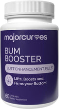 Bum Booster Pills – Butt Enhancement for Women Booty Growth Capsules for Bigger Bum Curvier Hips and Glutes Natural Brazilian Butt Lift Alternative with Fenugreek and Wild Yam