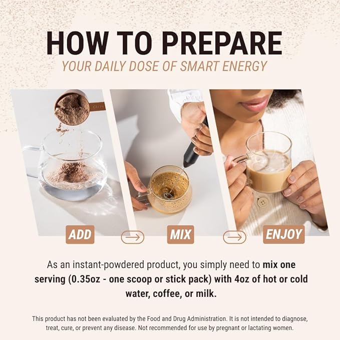CAFFEINE ARMY Cappuccino | Functional Coffee with Collagen Peptides MCTs CoQ10 and Adaptogens: Clean Energy Supports Daily Attention No Jitters or Crash (7.8 oz 22 Servings)