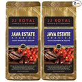 JJ Royal Coffee Java Estate Arabica 200g Ground Coffee (Pack of 2)