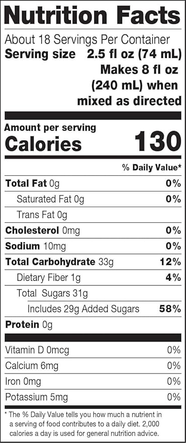 Dr. Smoothie 100% Fruit Smoothie Concentrate Strawberry - 46oz Bottle (Case of 6)