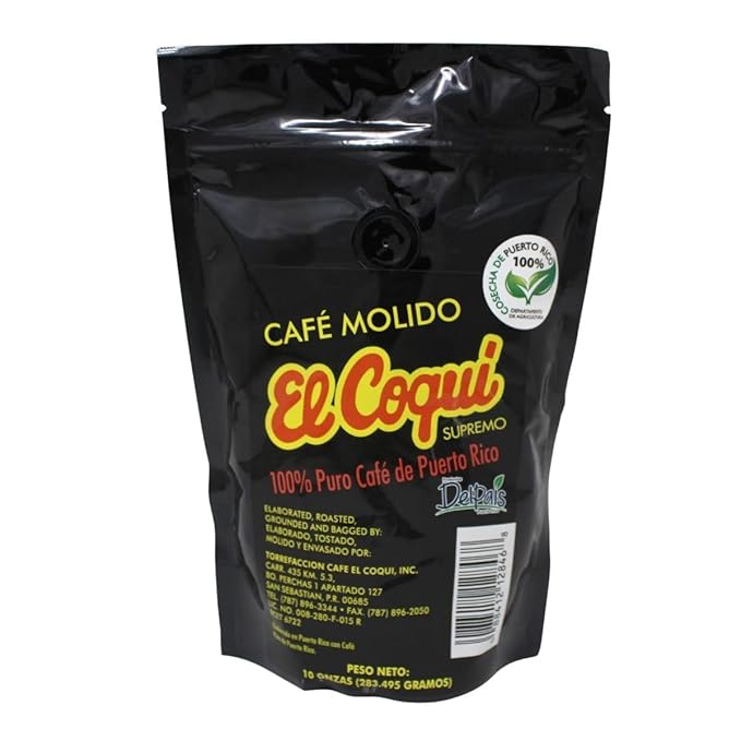 Puerto Rican Supreme Special Selection Ground Coffee (10oz) – Lareno Special Slection Puerto Rican Coffee &amp El Coquí Supreme Puerto Rican Coffee (10oz)– 2 pack