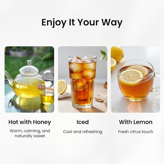 Chamomile Herbal Tea 4 Boxes 14 bags per Box Total 56 Tea Bags - Italian Import All Natural