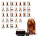 Tea Drops 30 Bulk Pack Organic Vanilla Black Bagless Tea - Loose Leaf Lightly Sweetened On-The-Go. Plastic-Free - Iced or Hot