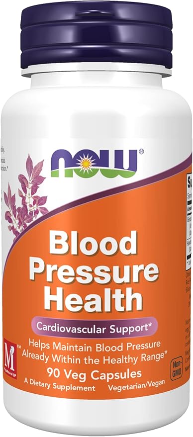 Now Foods Blood Pressure Health 90 Vcaps 2 Pack
