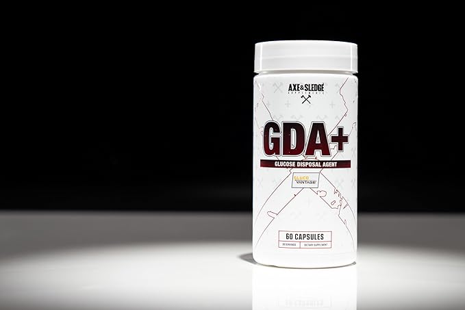 Axe &amp Sledge GDA+ Glucose Disposal Agent | Supports Nutrient Absorption Stable Blood Glucose and Muscle Glycogen Replenishment | 30 Servings