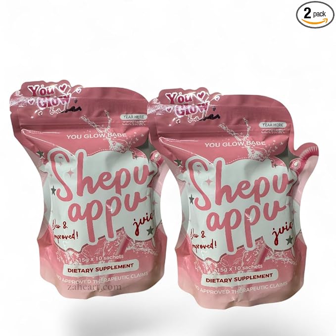20 Combo Sachets You Glow Babe Shepu APPU Juice 20g each