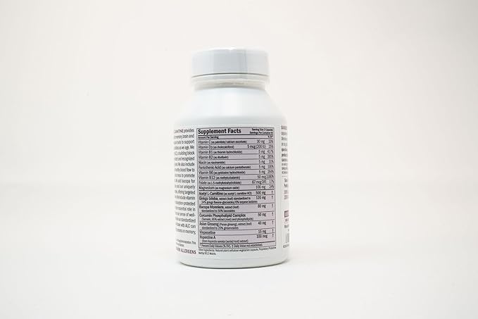 ANDREW LESSMAN Memory &amp Brain + Acetyl L-Carnitine Kit: 180 + 180 Capsules – Naturally Supports Brain Memory and Mental Acuity. with Ginkgo Biloba Bacopa Curcumin Ginseng B-Complex Vitamin D