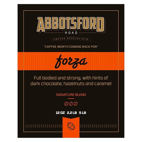 Abbotsford Road - Specialty Coffee Variety Pack Espresso Gourmet Roasted Coffee Beans Ideal for Cold Brew Drip Aeropress Pour Over or Percolator Includes Two 12oz Bags (Forza | La Mattina Groun