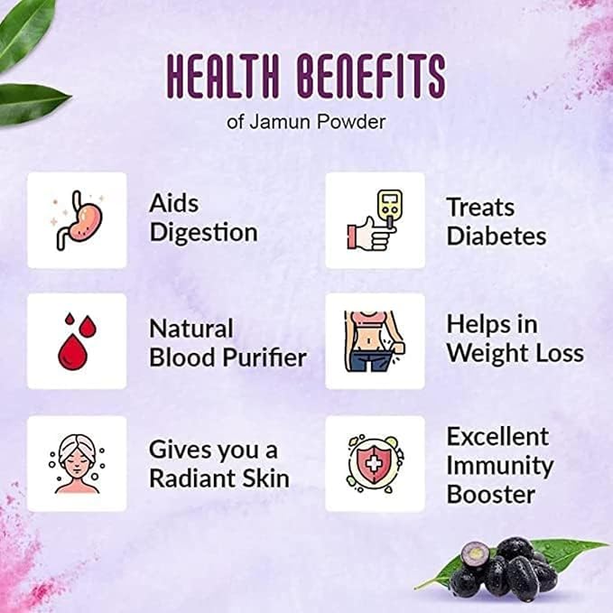 Yeshvi NATURAL Spicy Guava &amp Kokum Jamun Fruit Juice Powder With Nimbu Pani Combo Pack Instant Drink Mix 300gm