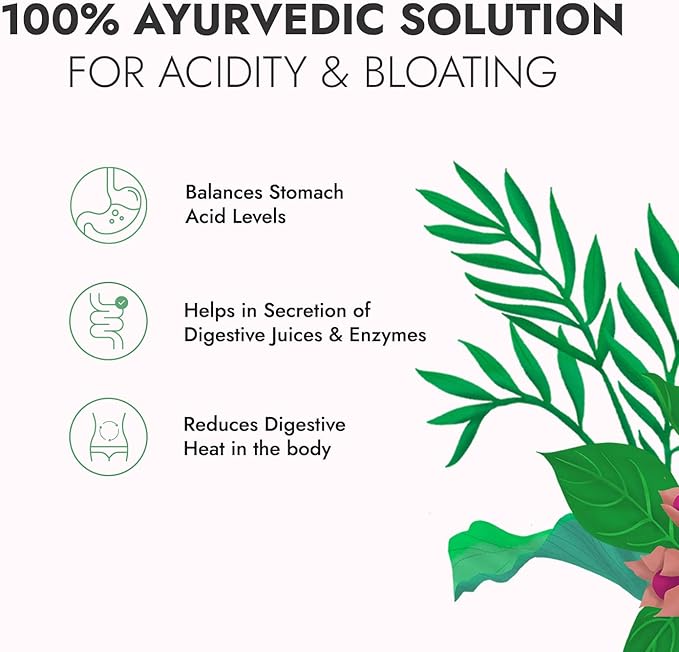 Kapiva Digesti Care Juice 1L - Provides Relief From Acidity &amp Bloating | Blend of 5 Ayurvedic Herbs to Aid Digestion