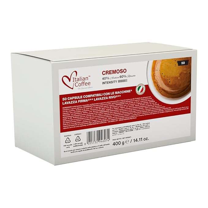 Italian Coffee capsules compatible with RIVO machines (Arabica/Cremoso/Ristretto 150)