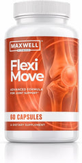 Flexi Move Capsules - Official Advanced Supplement Support Pills - Maximum Strength All Natural Vitamins for Overall Health &amp Wellness 60 Capsules for 1 Month