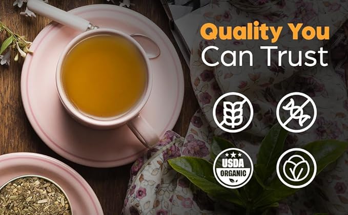 AyurBest Lymph Herbal Tea USDA Certified Organic Net Wt. 8 oz (227g) Loose Tea