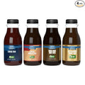 Ralph's 4 Cane Sugar Sparkling Water Soda Maker Flavors Pack | Classic Cola | Classic Vanilla Cola | Root Beer | Cream Soda | Four 12oz Bottles | Sodamix