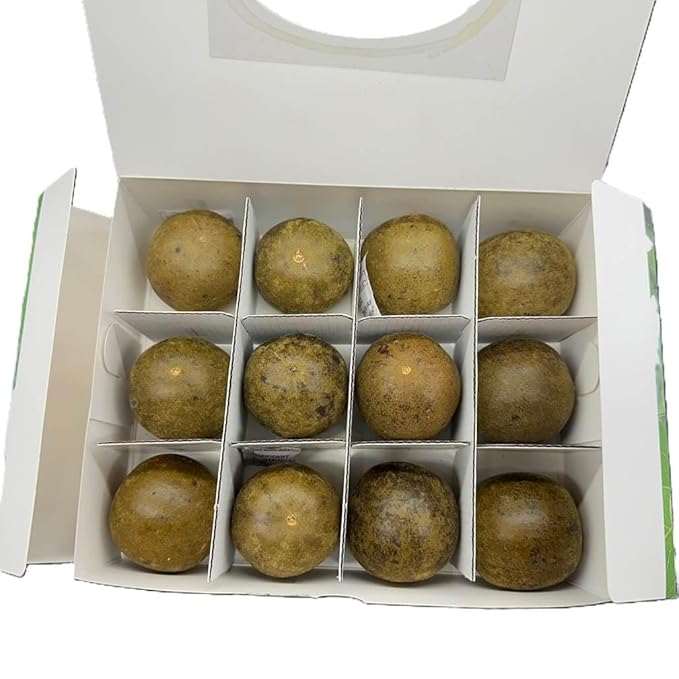 Dried Luo Han Guo/Monk Fruit Special Big Sized Natural Herb (12 Pieces)