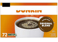 Dunkn. Donuts Original Blend Coffee K-Cup Pods Medium Roast 72ct