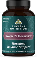 Ancient Nutrition Women's Hormones Helps Reduce Stress Supports Energy Hormone Balance Gluten Free Paleo and Keto Friendly 60 Capsules