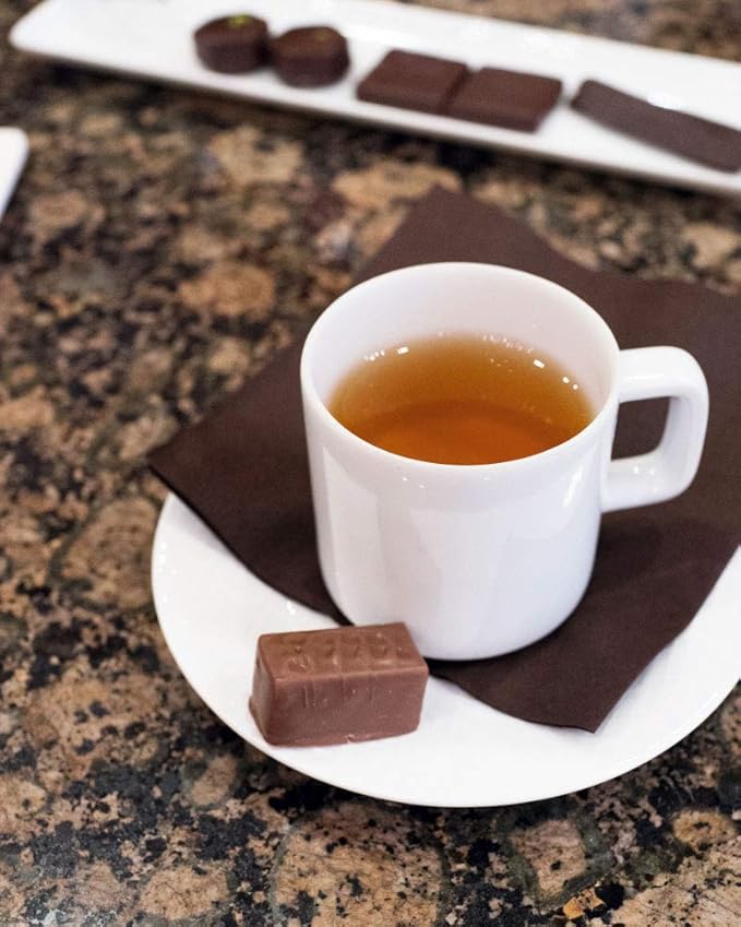 Grindstone Organic Tea Collection | Mint Dark Chocolate | Loose Leaf Tea | PET Snap on Kilner Jars | Pack of 2