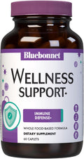 Bluebonnet Nutrition Targeted Choice Wellness Support Immune Defense Whole Food-Based Formula Seasonal Support Soy-Free Gluten-Free Kosher Non-GMO Dairy-Free Vegetarian 60 Caplets 30 Serving