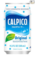 Calpico Citrusy Flavor Soft Drink in Can 11.3-Ounce (Pack of 8)