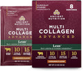 Ancient Nutrition Advanced Hydrolyzed Collagen Peptides Powder Protein Lean with Probiotics and Vitamin C Cinnamon for Women &amp Men Supports Healthy Weight Management &amp Muscle Building 8 Pa