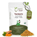 Organic Way Turmeric/Haldi Root Cut &amp Sifted (Curcuma Longa) - Herbal Tea | Kosher &amp USDA Certified | Vegan Non-GMO &amp Gluten Free | 100% Raw from India (2LBS / 32Oz.)