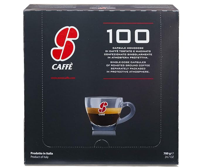Essse Caffè - Capsules Caffè Maestoso - Sistema Espresso - 100 capsules