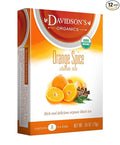 Davidson's Organics Orange Spice 8-count Tea Bags Pack of 12
