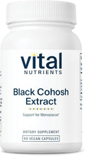 Vital Nutrients Black Cohosh Extract 250mg- Vegan Supplement for Women’s Menopause Hormonal Balance and PMS Support* - Gluten Dairy and Soy Free - Non-GMO - 60 Capsules