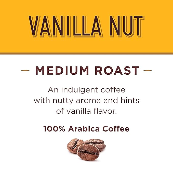 Don Francisco's Hawaiian Hazelnut &amp Vanilla Nut Medium Roast Flavored Ground Coffee 6 Pack Cans