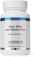Douglas Laboratories Hair Skin &amp Nail Plus | Vitamins Minerals and Nutrients Formulated to Support Healthy Hair Skin and Nails | 100 Capsules