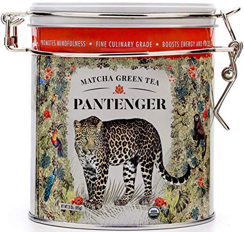 Pantenger Organic Matcha Green Tea Powder | 3 OZ - 70 Servings | Authentic Japanese Matcha Powder | Premium First Harvest | Latte &amp Smoothie Grade.
