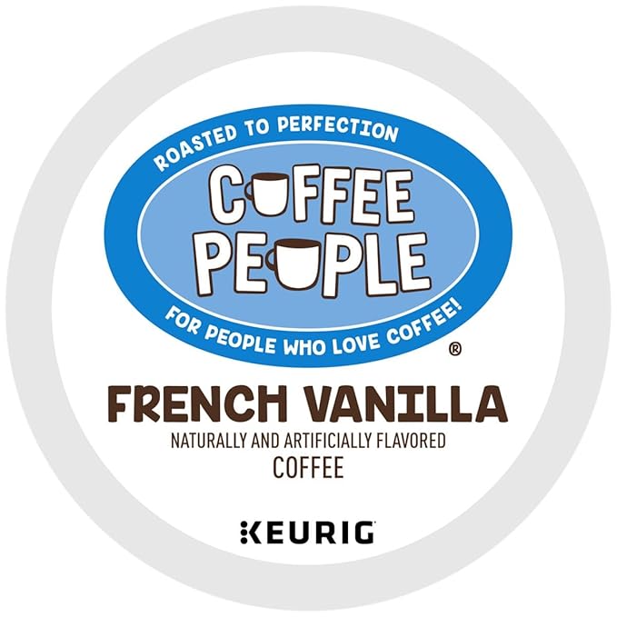 Coffee People Morning Blend Keurig Single-Serve K-Cup Pods Light Roast 72 Count (24 Count French Vanilla)