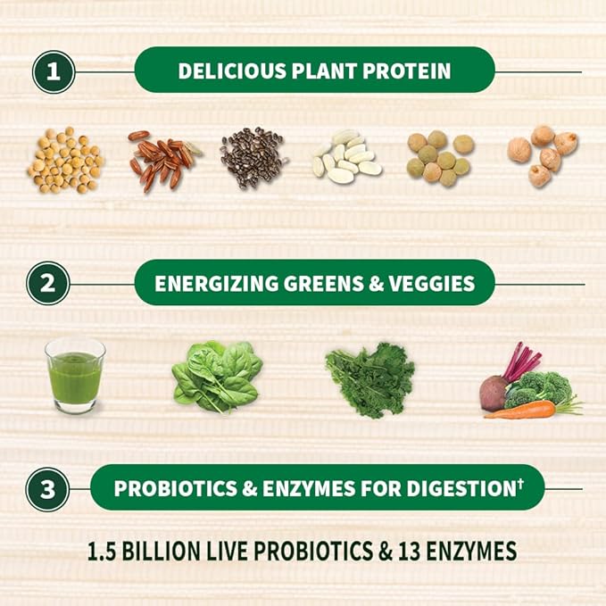 Garden of Life Powder Protein Greens Chocolate Organic 22 Ounce &amp Grass Fed Collagen Peptides Powder – Unflavored Collagen Powder